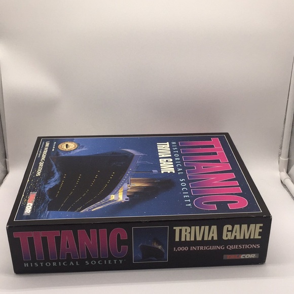 Titanic Historical Society Trivia Board Game Vintage 1998 - Picture 4 of 11